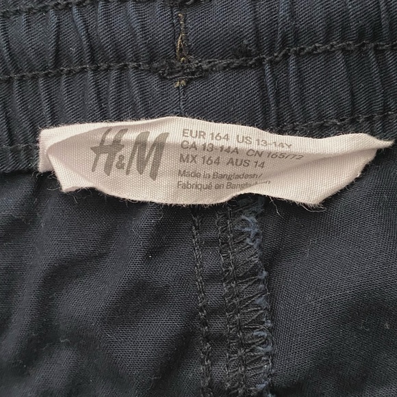 Navy Blue H&M Joggers - Picture 3 of 4